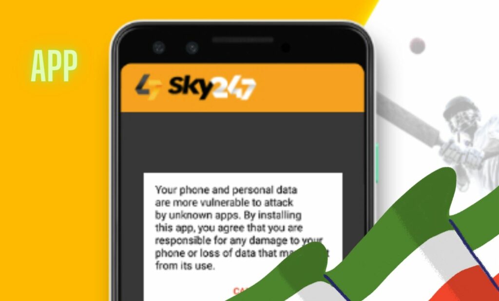 Sky247 application overview for Indian customers